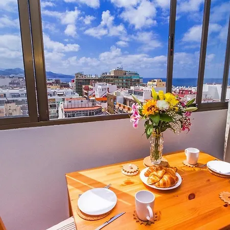 Flatguest Condor + Central + Beach + Wifi Daire